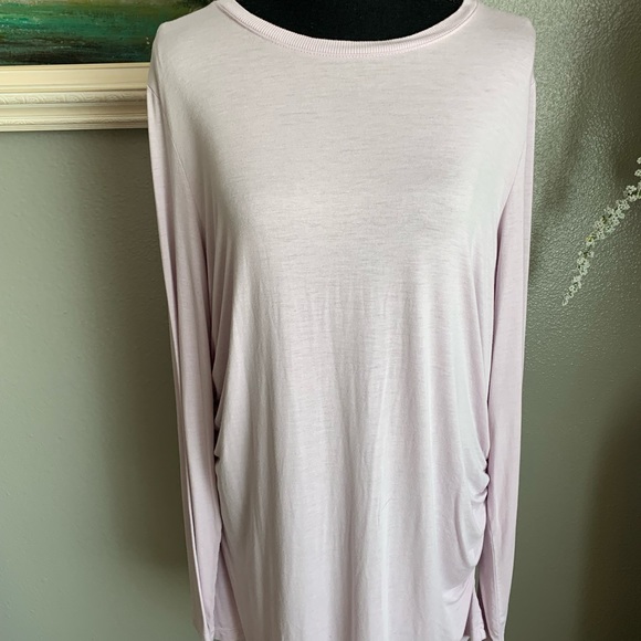 Zella Long Sleeve Ruched Tunic Top size 1X - Picture 8 of 17